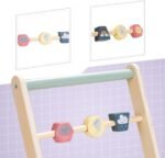 Wooden Galloping Ponies 2-in-1 Push & Pull Learning Walker - Image 5