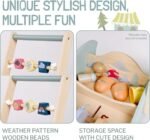 Wooden Galloping Ponies 2-in-1 Push & Pull Learning Walker - Image 6