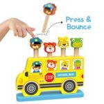Wooden Educational Pop Up Bus - Image 4
