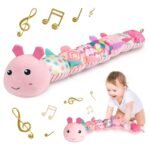 The Cuddle Croc, Musical Stuffed Infant Activity Toy with Teether, Rattle & Crinkles - Image 8
