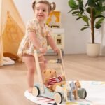 Wooden Galloping Ponies 2-in-1 Push & Pull Learning Walker - Image 2