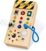 Light-Up Busy Board Sensory Toy: Fun & Educational For Toddlers & Pre Schoolers