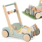 Wooden Galloping Ponies 2-in-1 Push & Pull Learning Walker