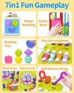 Montessori Super Fun Learning Toys for Little Explorers 7-in-1 Sensory Playtime Toddlers Adventure - Image 11