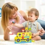 Wooden Educational Pop Up Bus - Image 2