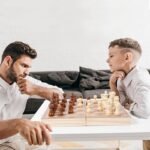 Magnetic Folding Wooden Chess Set – Travel Board Game with Storage - Image 3