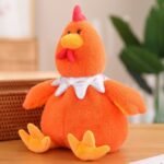 Big Belly Chicken Plush Toy - Cuckoo Rooster Doll for Kids  - Image 6