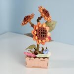 3D Wooden Puzzle – Sunflower Bloom Set - Image 2