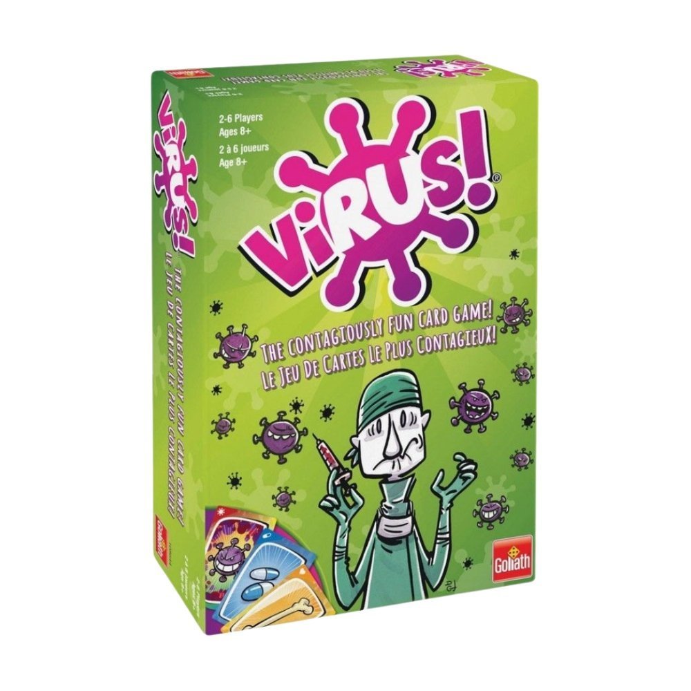 1-8.jpg Virus Green - Fast-Paced Strategy Card Game | Fun for 2-6 Players - Image 1