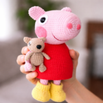 Peppa Pig Crochet Pattern & Bluey Family Doll – Amigurumi Bundle - Image 2