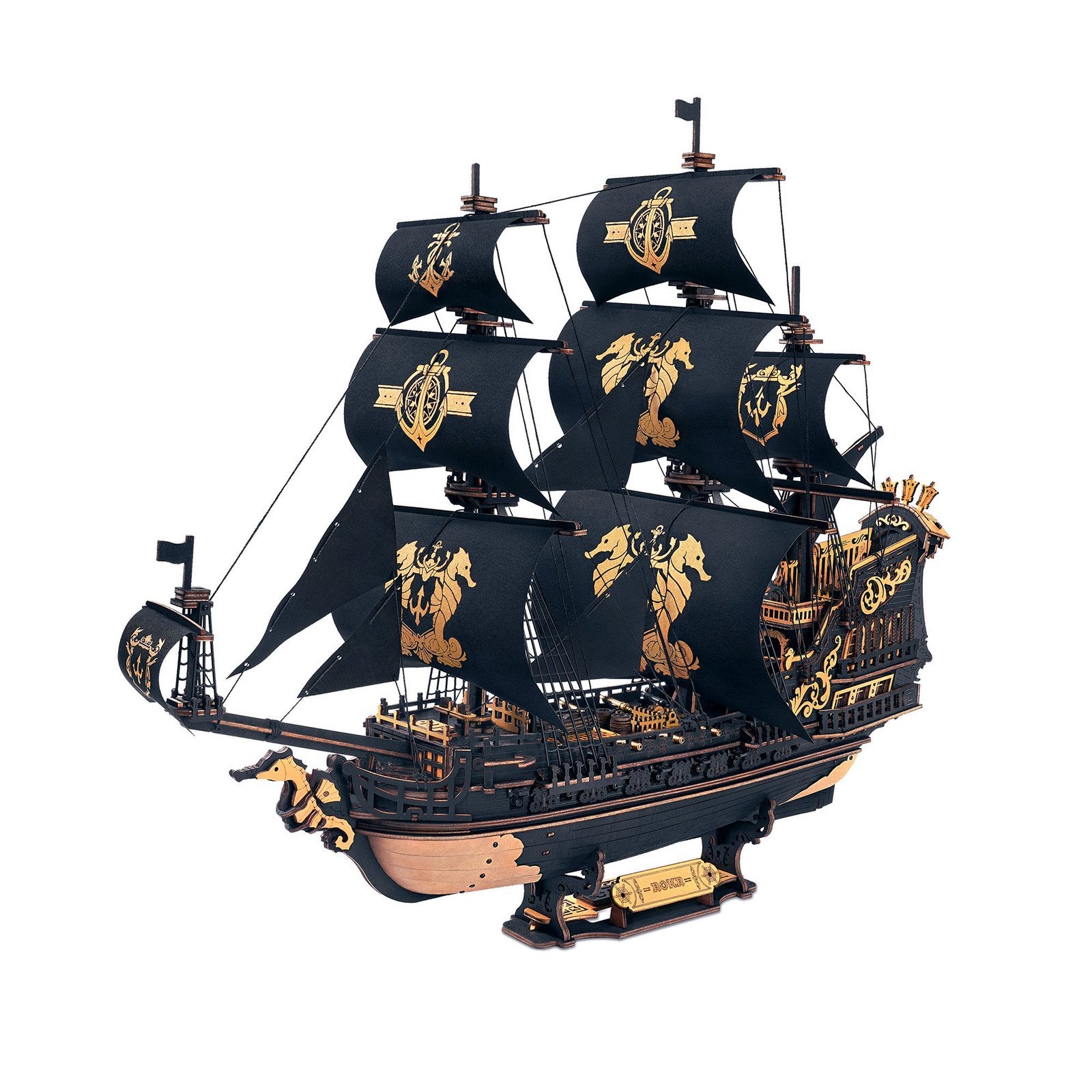 74b31bbb-07e8-5bd0-8ccc-9ed878713bb5.jpg 3D Wooden Puzzle – The Seahorse Barque Model Kit - Image 1