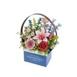 3D Wooden Puzzle – Flower Basket - Image 6