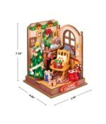 Christmas Fireplace Book Nook - Image 5