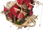 Fantasy Steam Castle 3D Wooden Puzzle - Image 17