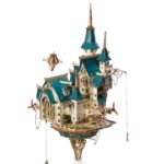 Fantasy Steam Castle 3D Wooden Puzzle - Image 2