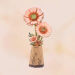 Orange Gerbera Daisy 3D Puzzle - Image 2