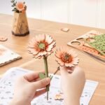 Orange Gerbera Daisy 3D Puzzle - Image 3
