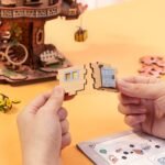 Sakura Tree House 3D Wooden Puzzle - Image 5