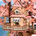 Sakura Tree House 3D Wooden Puzzle - Image 6