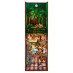 Alice's Adventure Book Nook Kit DIY Miniature Wonderland Scene with LED Lights