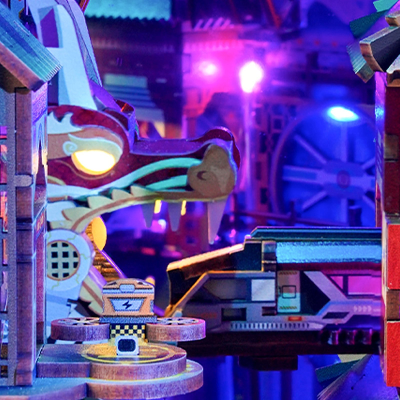 Cyber City w/ Dust Cover Book Nook Kit - Image 4