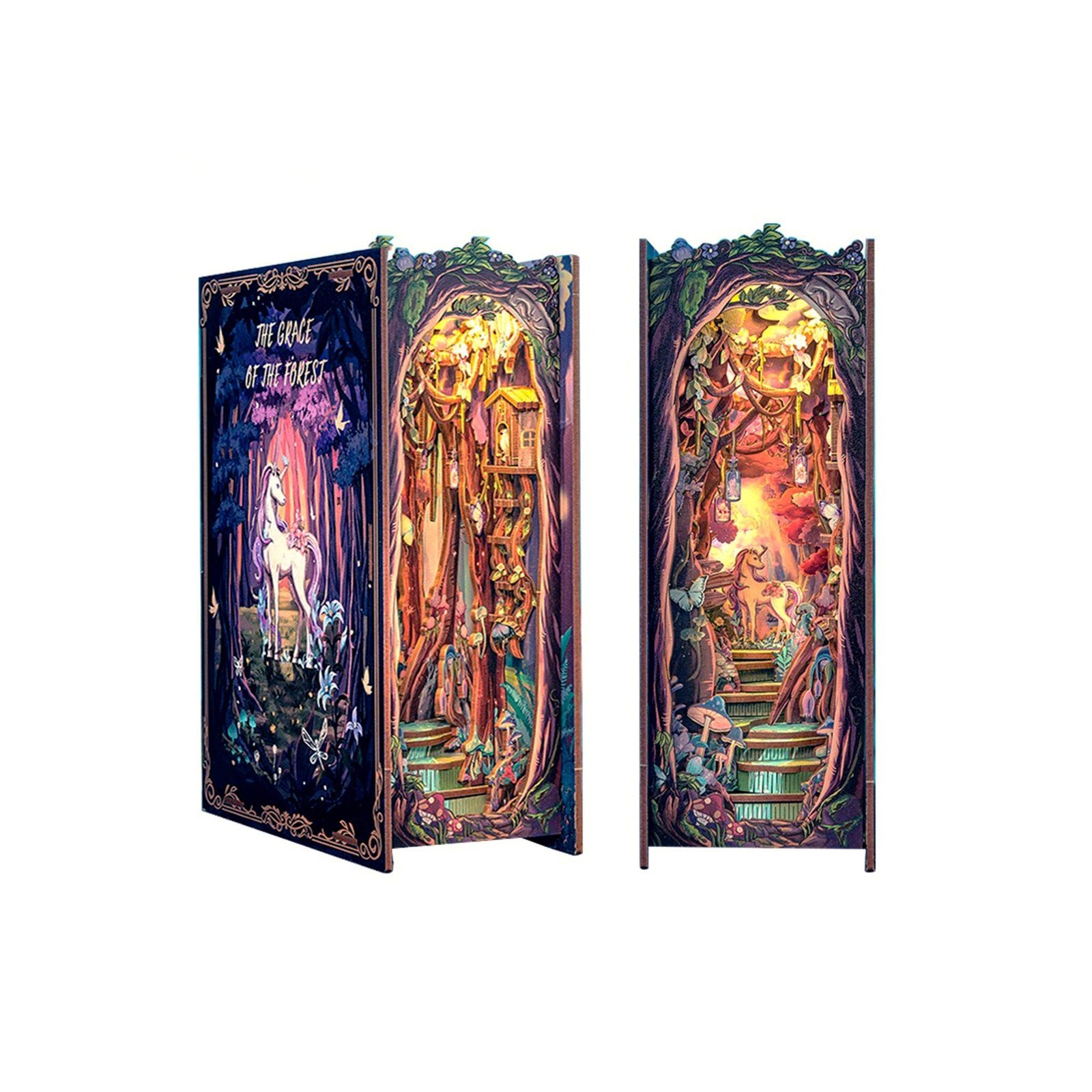 Grace of the Forest w/ Dust Cover Book Nook Kit - Image 1