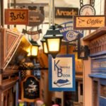 Paris Arcade Date w/ Dust Cover Book Nook Kit - Image 6