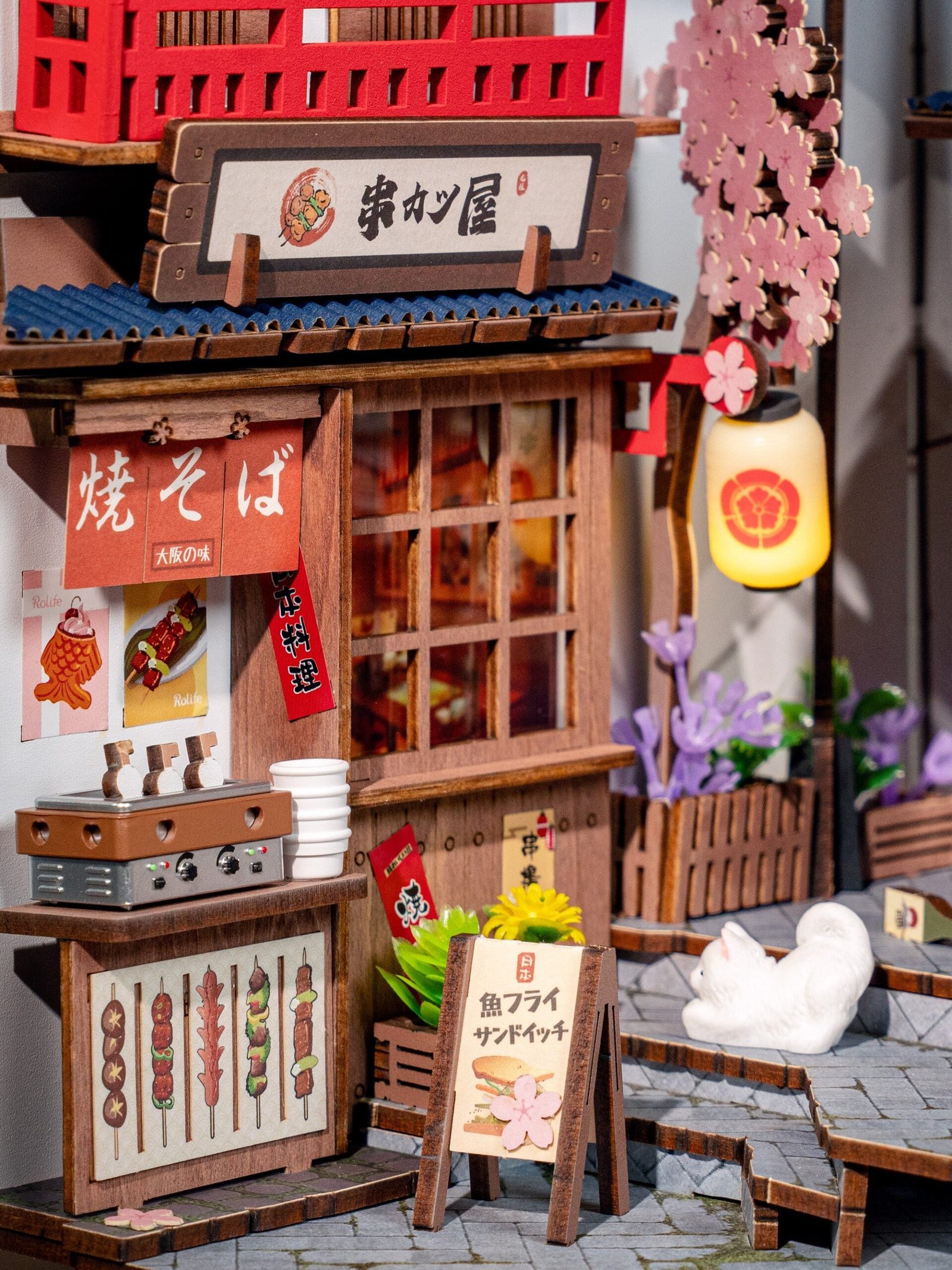 Sakura Wine Alley Book Nook Kit - Image 7