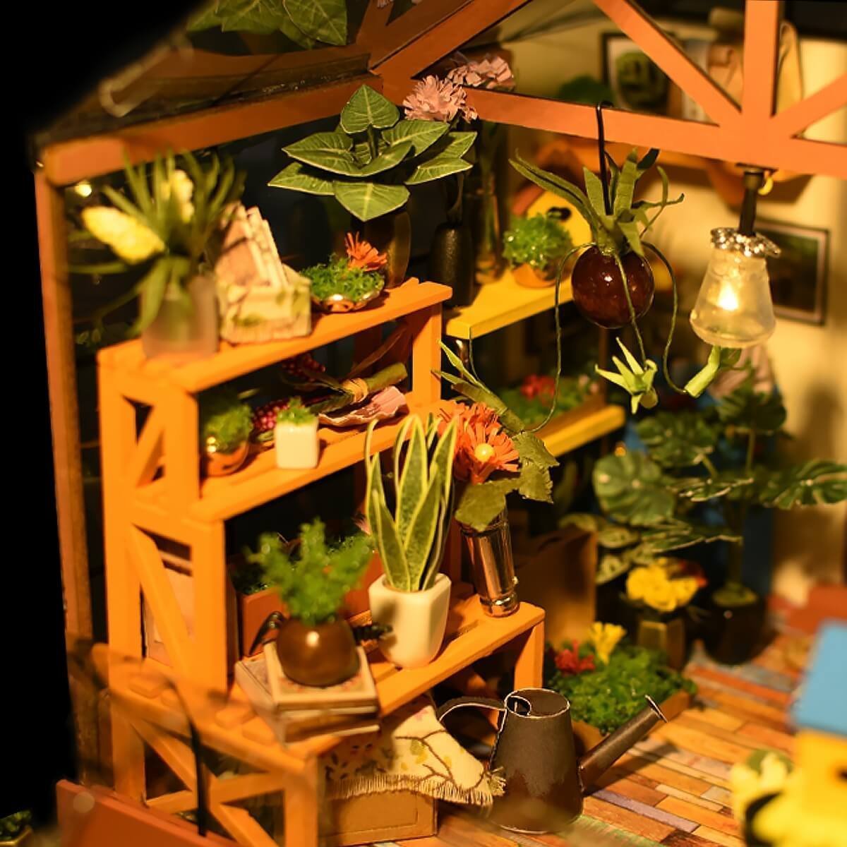 Cathy's Flower House Kit Miniature House - Image 3
