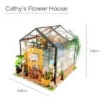 Cathy's Flower House Kit Miniature House - Image 7