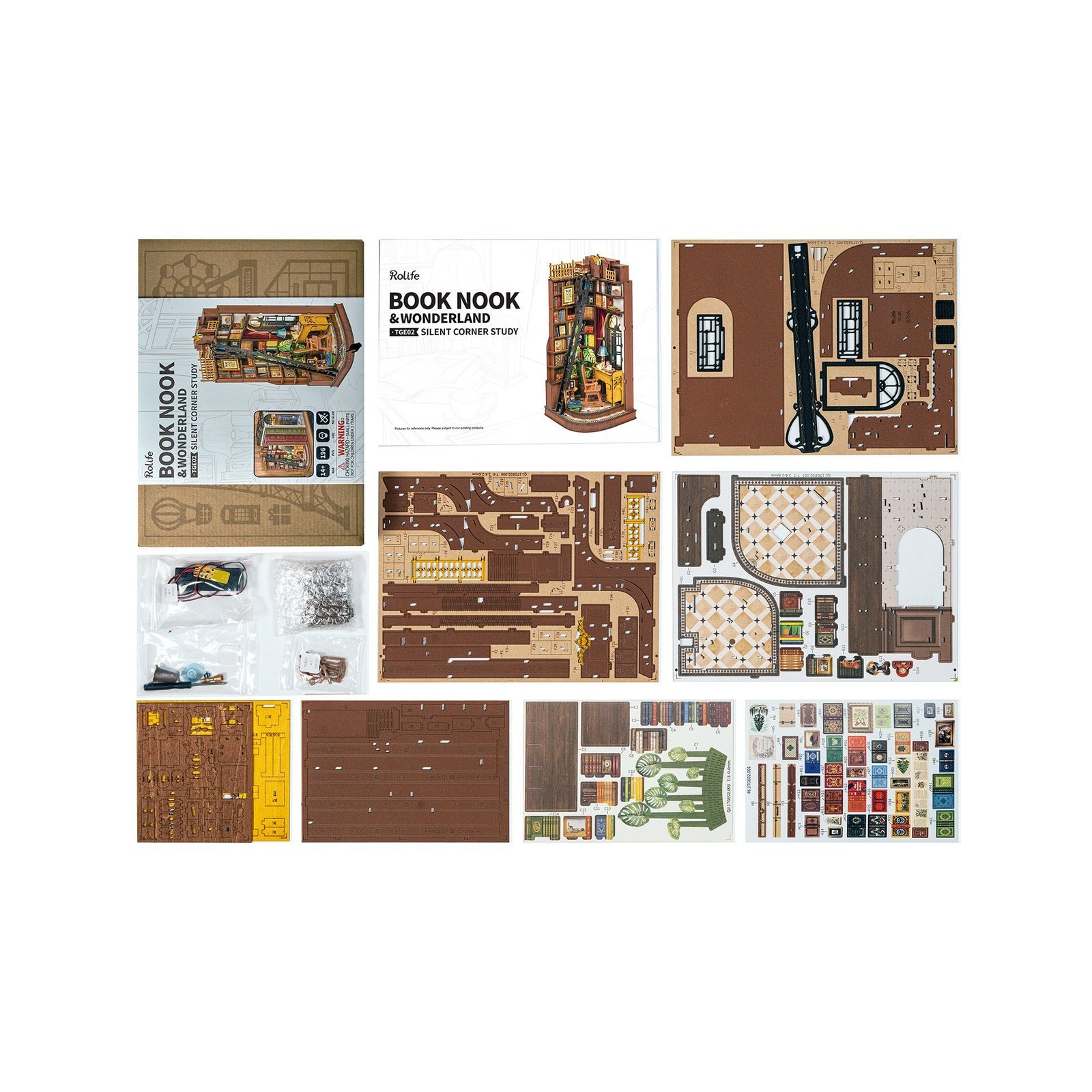 Silent Corner Study Book Nook - Image 7