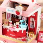 Strawberry Milk Box Book Nook - Image 3