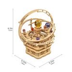 3D Wooden Puzzle Music Box – Starry Night - Image 4