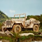 Army Field Car 3D Wooden Puzzle