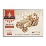 Army Field Car 3D Wooden Puzzle - Image 2