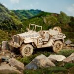 Army Field Car 3D Wooden Puzzle - Image 5