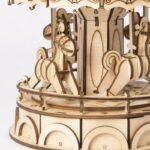 Classic Carousel 3D Wooden Puzzle - Image 5