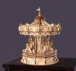 Classic Carousel 3D Wooden Puzzle - Image 6
