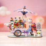 Friends Flower Cart 3D Wooden Puzzle - Image 3