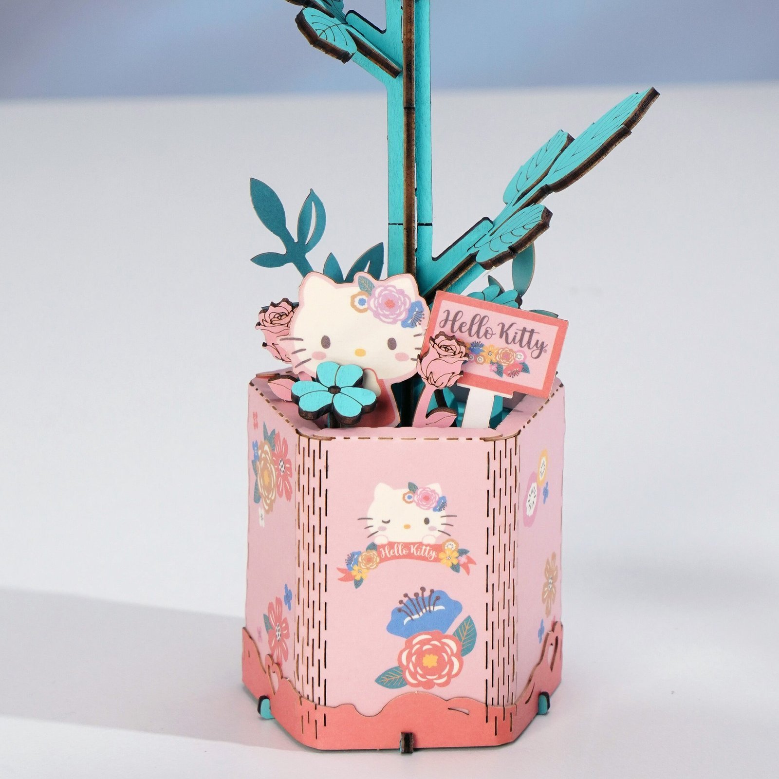 3D Puzzles – Kitty Pink Rose - Image 4