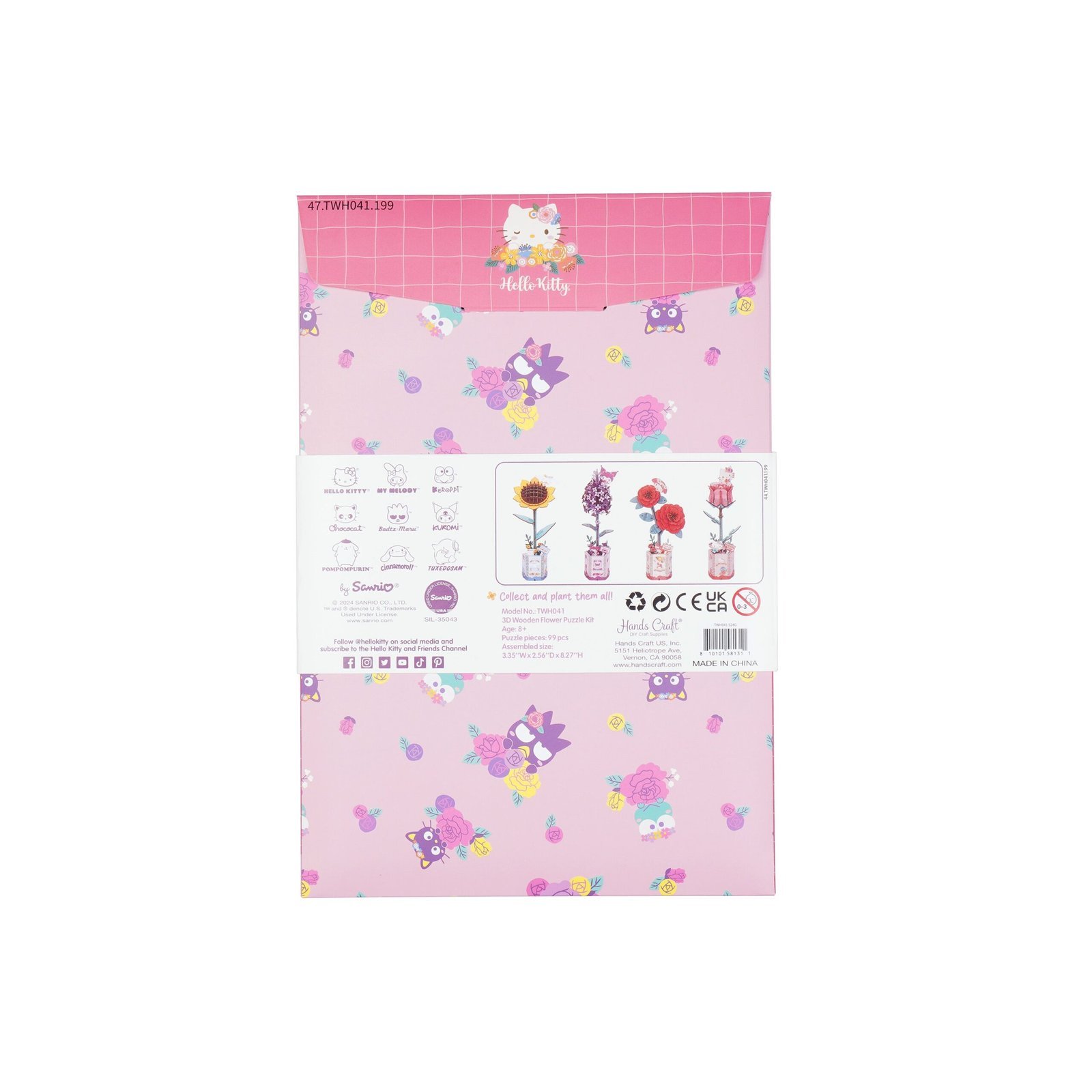 3D Puzzles – Kitty Pink Rose - Image 7