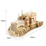 Semi-Truck 3D Wooden Puzzle - Image 2