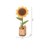 3D Puzzles – Sunflower - Image 2