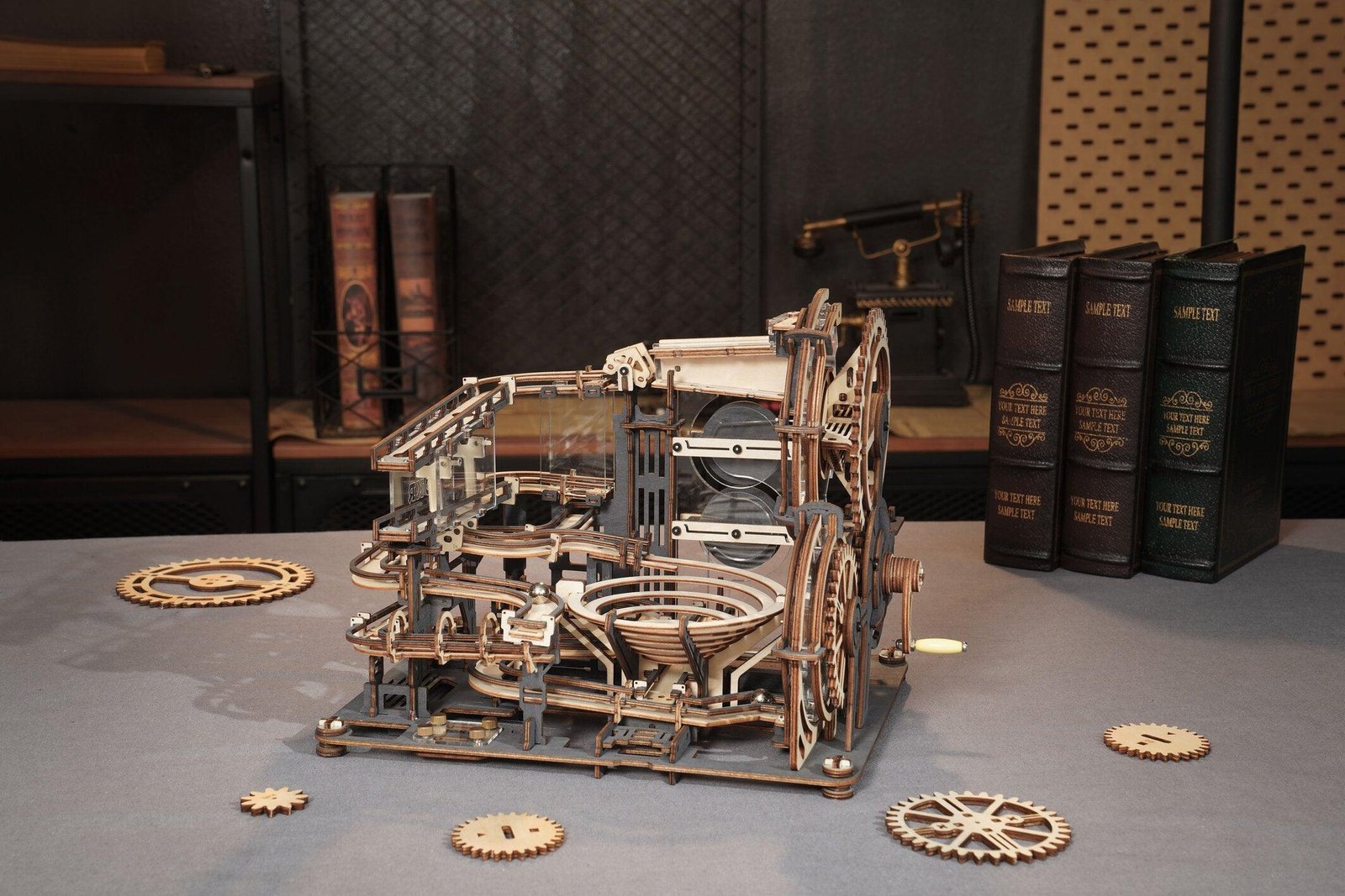 Marble Night City 3D Wooden Puzzle - Image 7