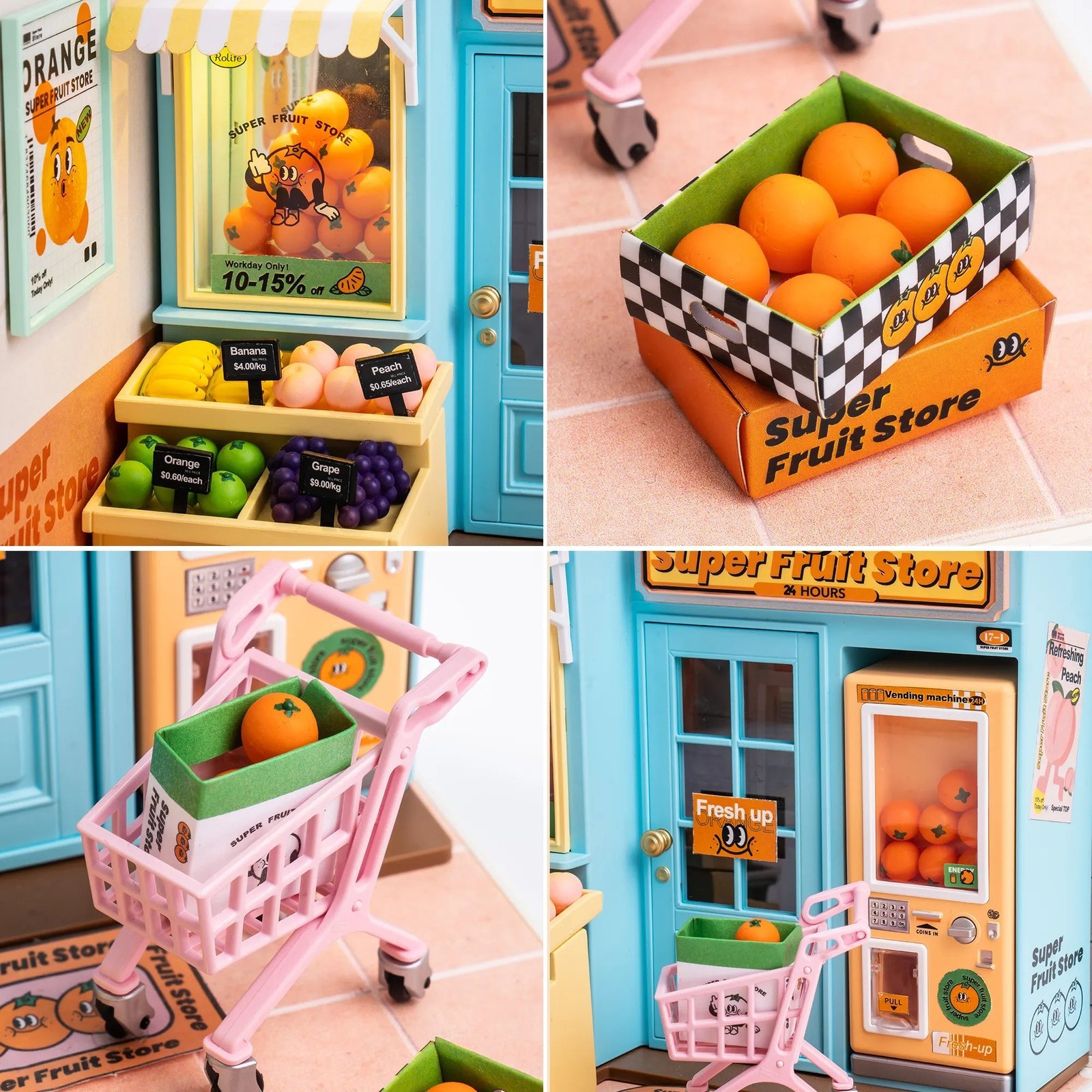 Daily VC Fruit Store Book Nook - Image 4
