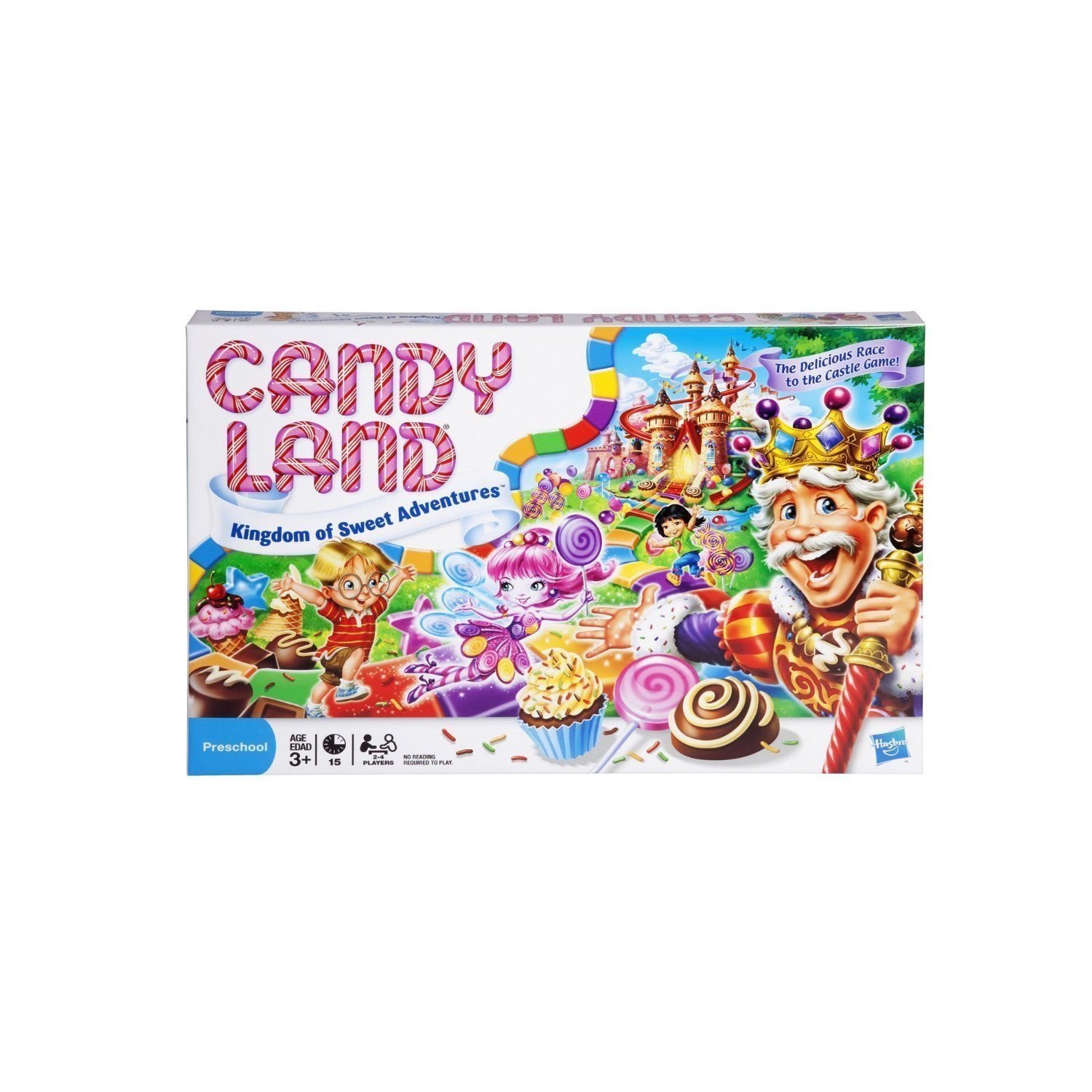 Main-image_01-3.jpg Hasbro Gaming Candy Land – Kingdom of Sweet Adventures Board Game, Ages 3+, 2–4 Players - Image 1