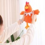 Big Belly Chicken Plush Toy - Cuckoo Rooster Doll for Kids  - Image 2