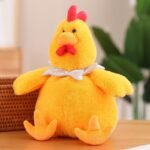 Big Belly Chicken Plush Toy - Cuckoo Rooster Doll for Kids  - Image 7