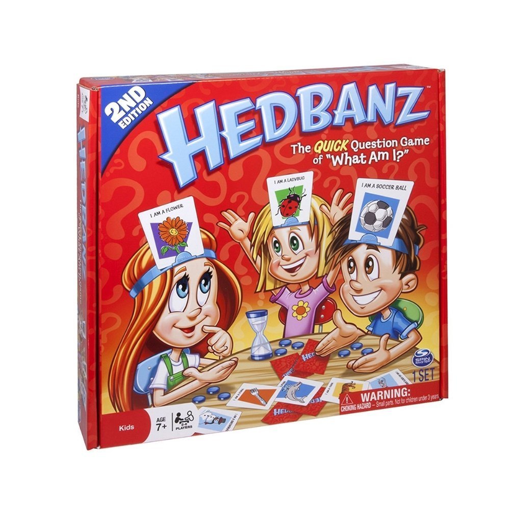 PIC-1-3.jpg HedBanz Game 2nd Edition | Fast-Paced “What Am I?” Party Game for Kids & Families - Image 1