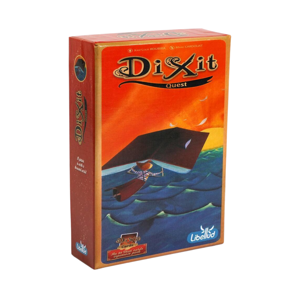 PIC-1-7.png Dixit Quest Expansion – 84 Illustrated Storytelling Cards | Creative Family Game Add-On - Image 1